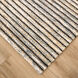 Natural Luxe 90 X 63 inch Blue Rug in 5 x 7