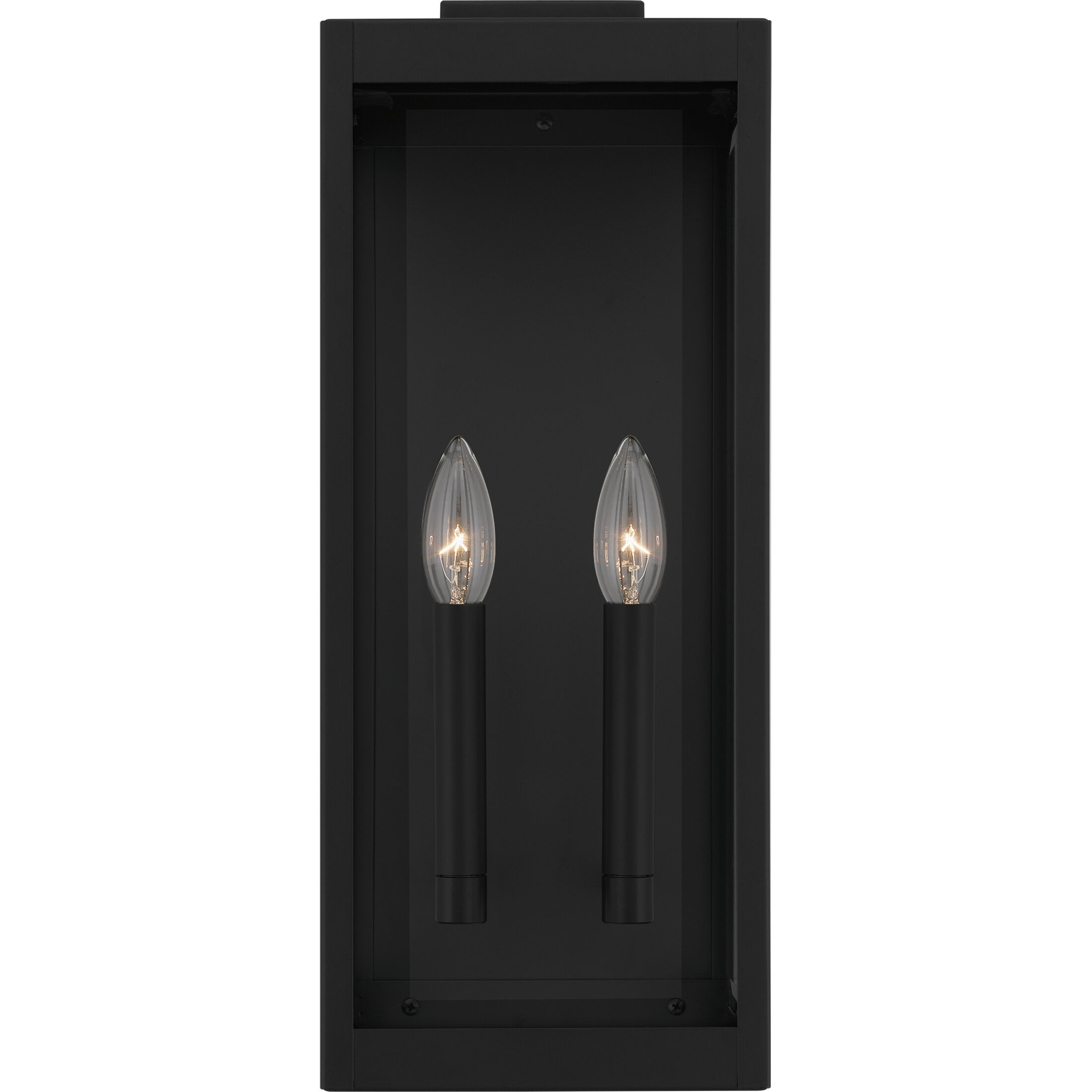 Eastover 2 Light 19 inch Earth Black Outdoor Wall Lantern, Large