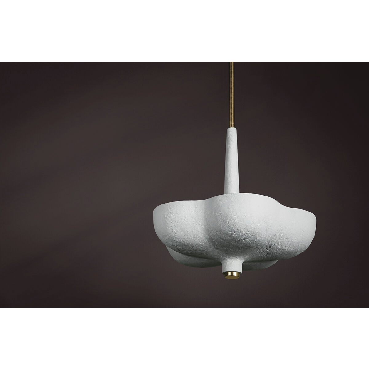 Rimini 3 Light 20 inch Gold Leaf Pendant Ceiling Light