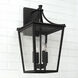 Adair 4 Light 23.25 inch Black Outdoor Wall Lantern