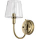 Brookside 1 Light 6 inch Vintage Brass Wall Sconce Wall Light