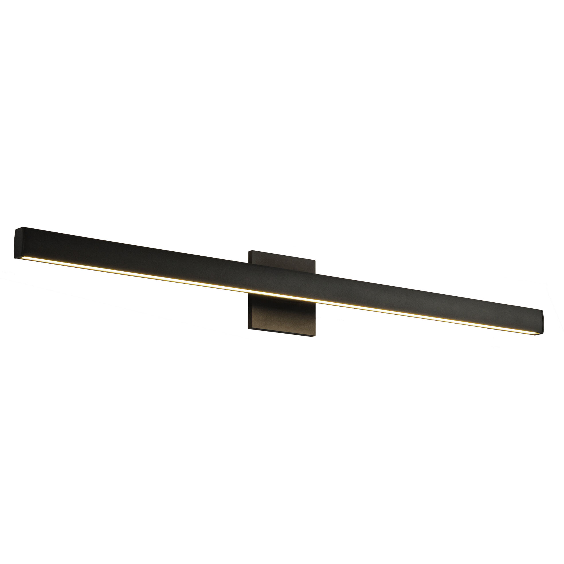 Vera Bath Vanity Light Wall Light in Black