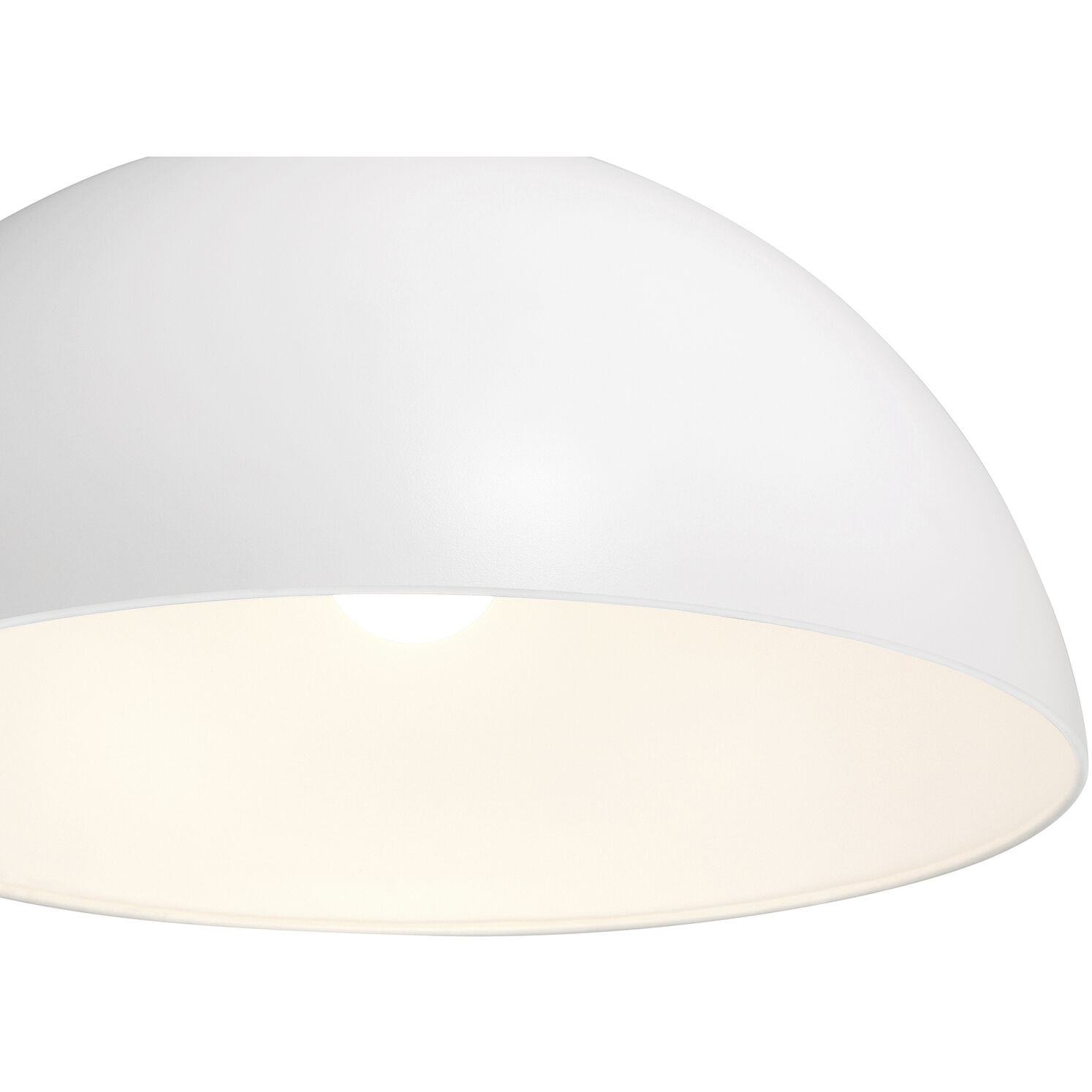 Huck LED 19.5 inch Matte White Pendant Ceiling Light