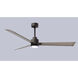 Atlas Alessandra-LK 56 inch Textured Bronze with Gray Ash Blades Indoor/Outdoor Ceiling Fan