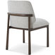 Urbane Campfire Dining Side Chair, Wooden, Upholstered