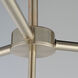 Corona 3 Light 17 inch Satin Nickel Single-Tier Chandelier Ceiling Light in Clear