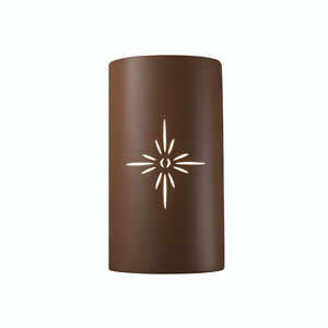 Sun Dagger LED 13.75 inch Canyon Clay Outdoor Wall Sconce