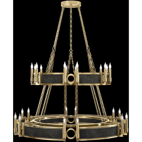Mirage 24 Light 50 inch Gold Chandelier Ceiling Light
