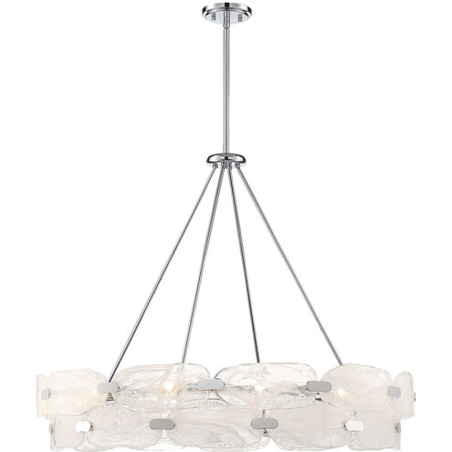 Vasare 12 Light 38 inch Chrome Pendant Ceiling Light