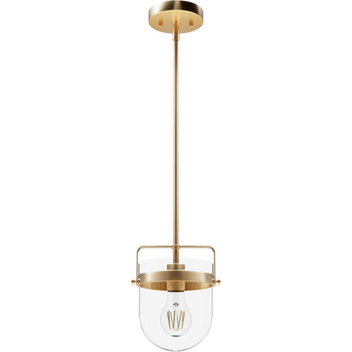 Karloff 1 Light 7.5 inch Alturas Gold Pendant Ceiling Light