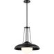 Schooner Ridge 1 Light 18.13 inch Coal Pendant Ceiling Light