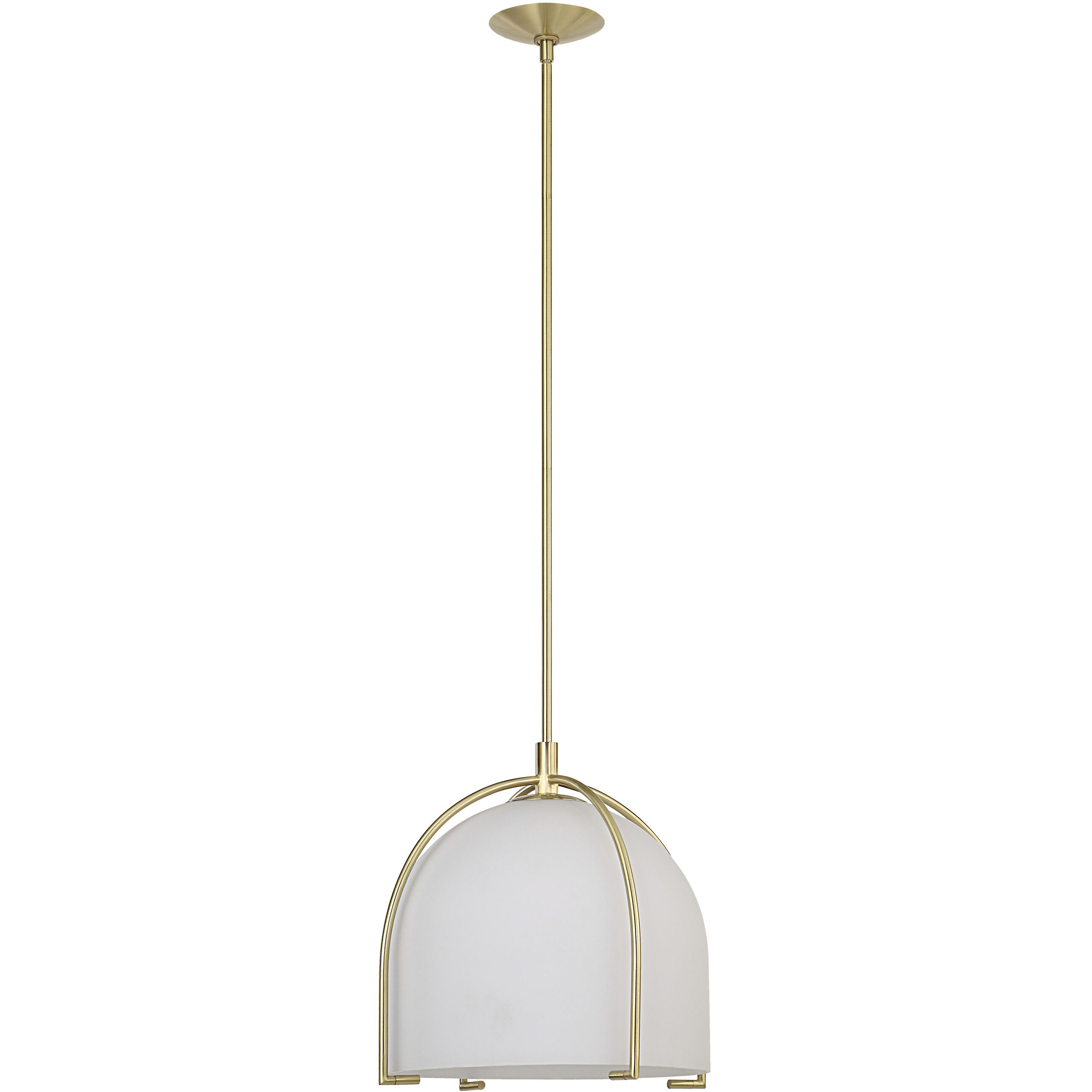 Alicante 1 Light 15.5 inch Milk White Pendant Ceiling Light