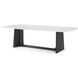 Repose 102.25 X 51.25 inch Charcoal Oak Dining Table, Wooden