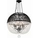Duval 6 Light 21 inch Matte Black Pendant Ceiling Light
