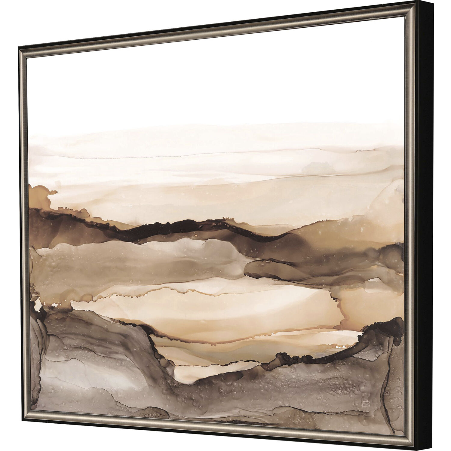 Neutralscape 31 X 25 inch Non-Glass Framed Art, Propac