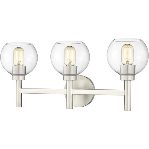 Sutton 3 Light 23.75 inch Brushed Nickel Vanity Wall Light