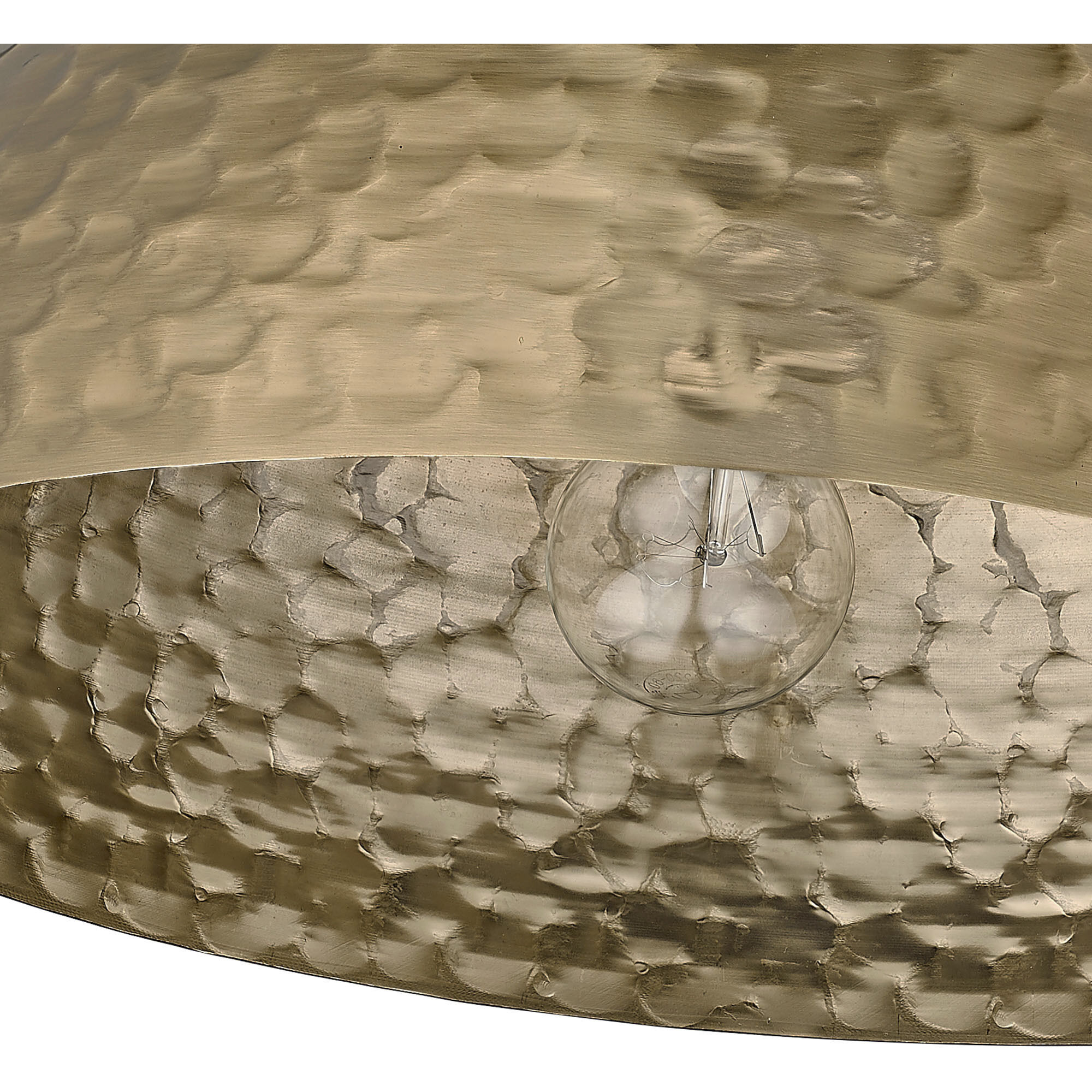 Shepard 3 Light 13.75 inch Modern Brass Flush Mount Ceiling Light