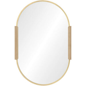 Kerianne 41 X 26 inch Clear and Gold Wall Mirror
