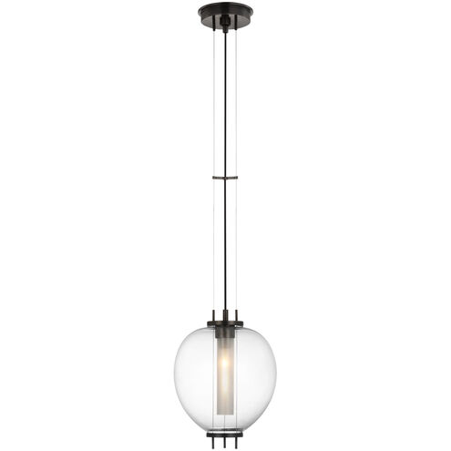 Ray Booth Taro LED 9 inch Bronze Pendant Ceiling Light