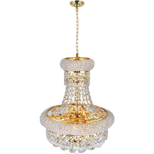 Empire 6 Light 14 inch Gold Chandelier Ceiling Light