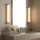 Weston LED 34 inch Satin Brass Vanity Light Wall Light