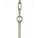 Chapman & Myers Hollings LED 53.5 inch Pewter Chandelier Ceiling Light
