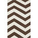 Frontier 156 X 108 inch Dark Brown, Beige Rug