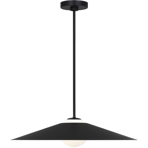Drew & Jonathan Astra 1 Light 24 inch Midnight Black Pendant Ceiling Light, Medium