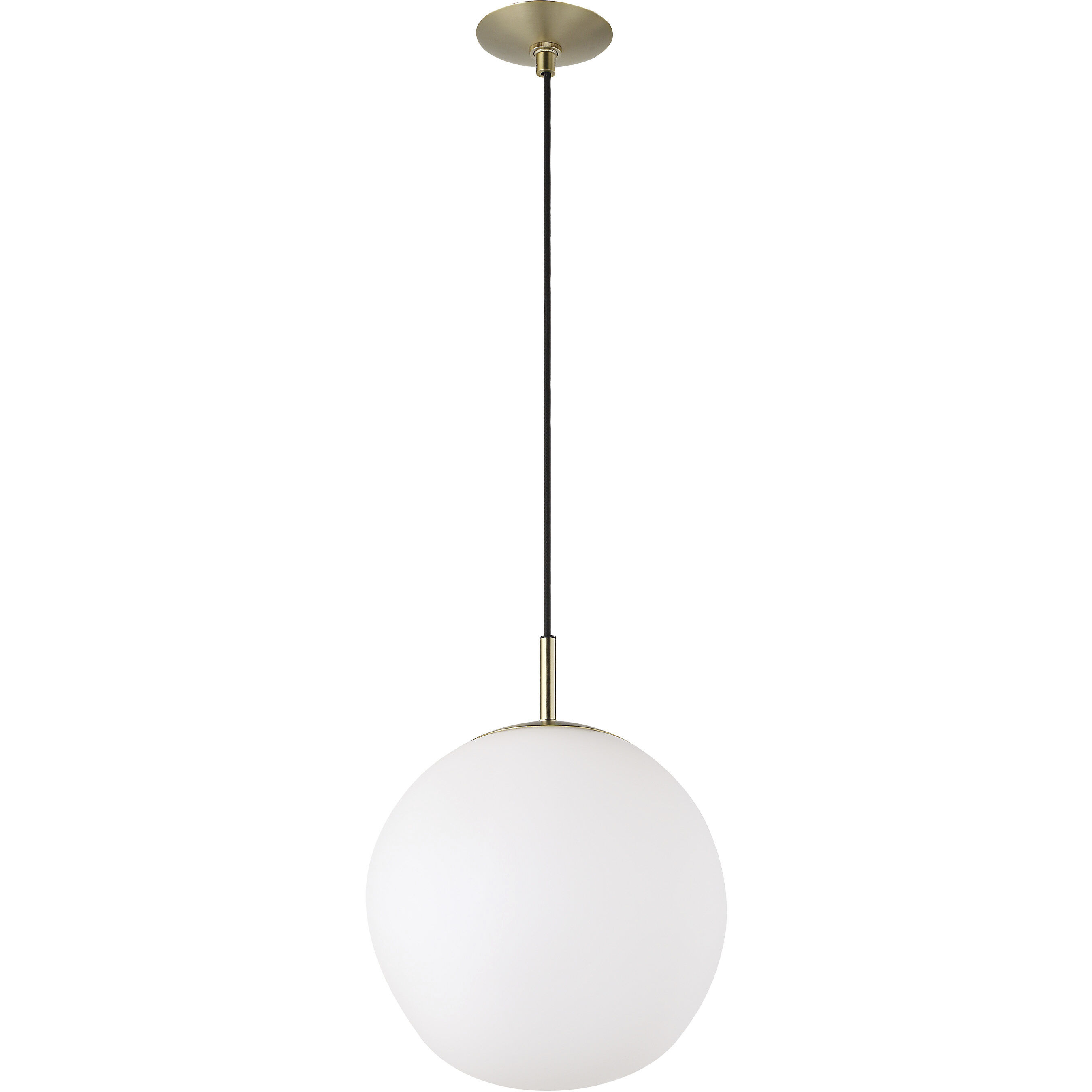Koa 1 Light 12 inch Etched White Pendant Ceiling Light