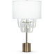 Grenada 30 inch 150.00 watt Brass Table Lamp Portable Light