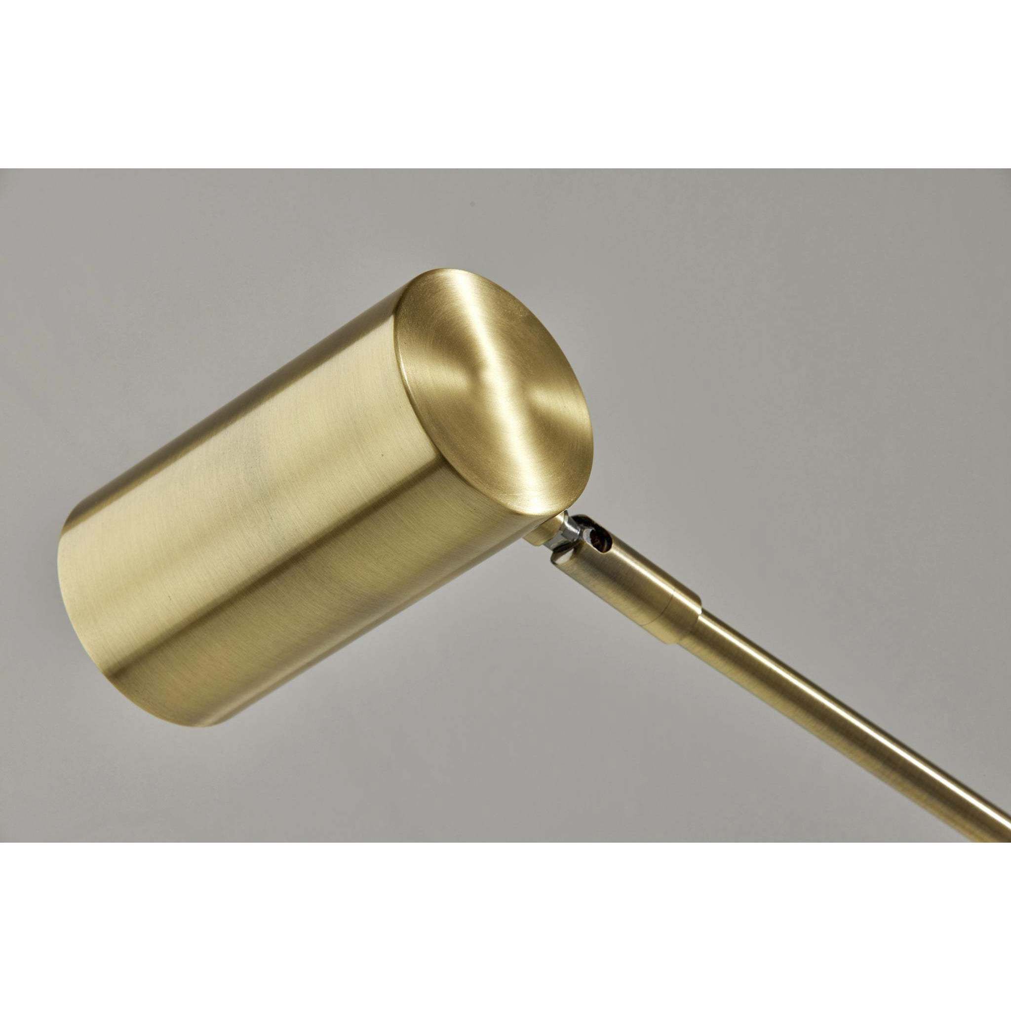 Collette 12.25 inch 4.00 watt Antique Brass Desk Lamp Portable Light