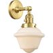 Oxford LED 7.5 inch Satin Gold Wall Sconce Wall Light