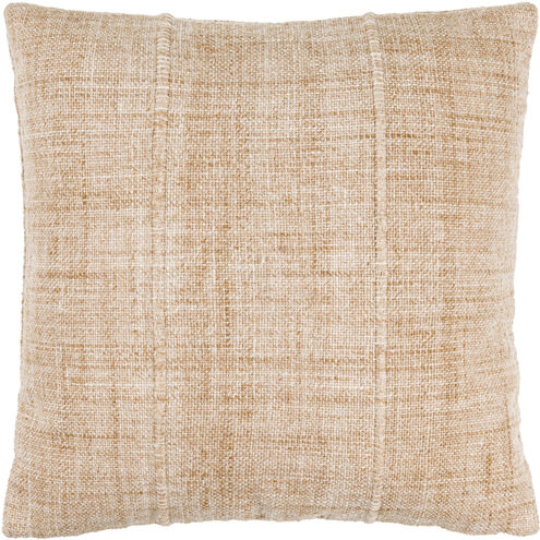 Mudcloth 20 X 20 inch Natural/Pearl/Khaki/Light Wood Accent Pillow