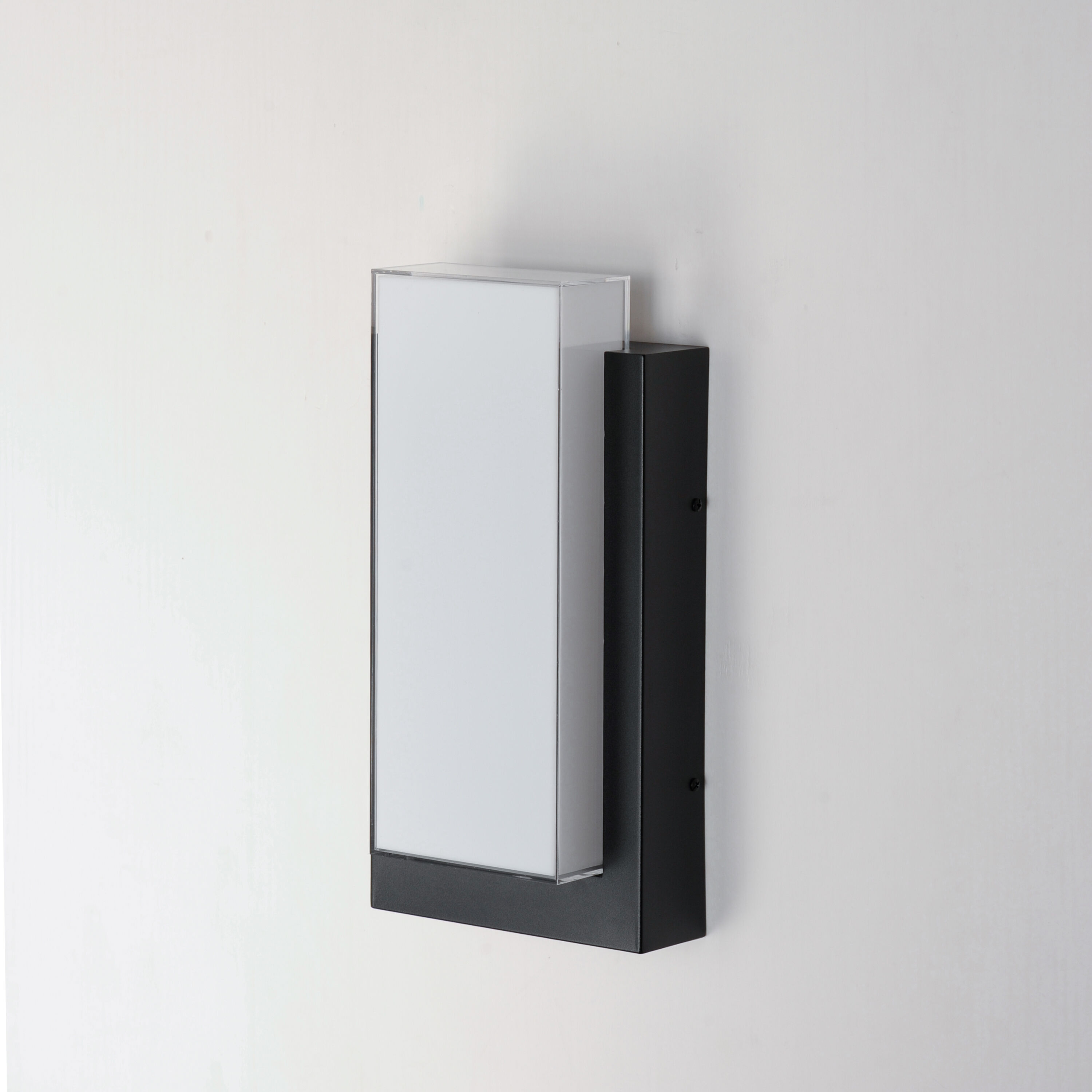 Tower LED 15 inch Black Outdoor Wall Sconce