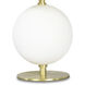 Grant 15.75 inch 60.00 watt White Mini Lamp Portable Light