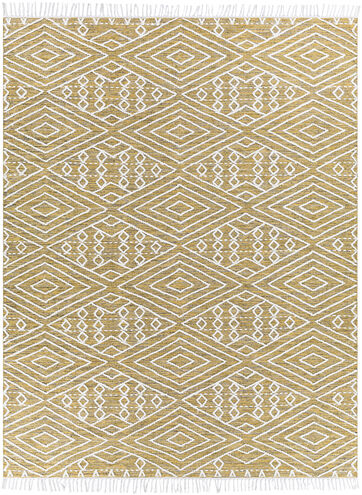 Bedouin 120 X 96 inch Mustard Rug in 8 x 10, Rectangle