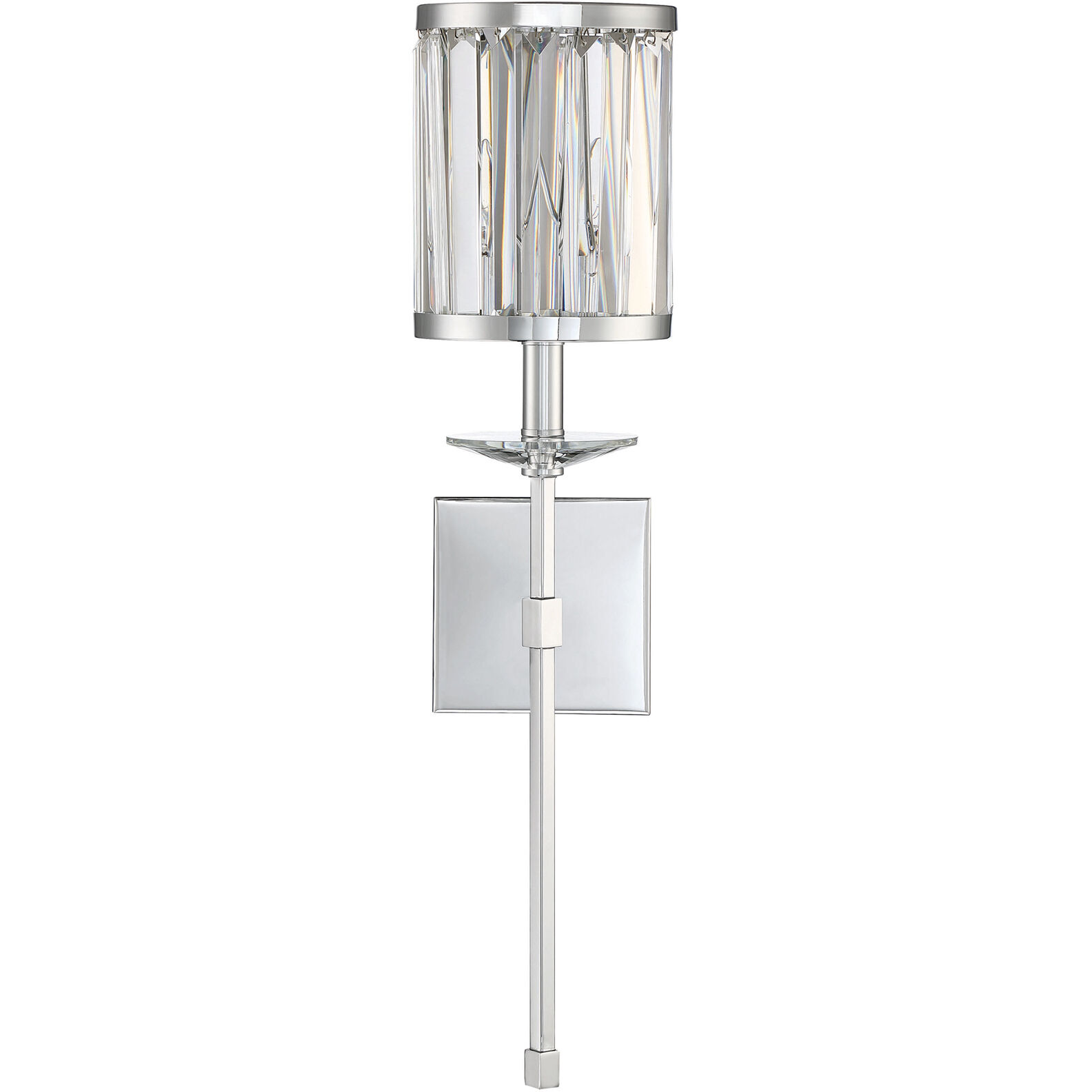 Ashbourne 1 Light 6.5 inch Polished Chrome Wall Sconce Wall Light