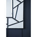 Glitter 39.4 X 27.6 inch Black Wall Mirror