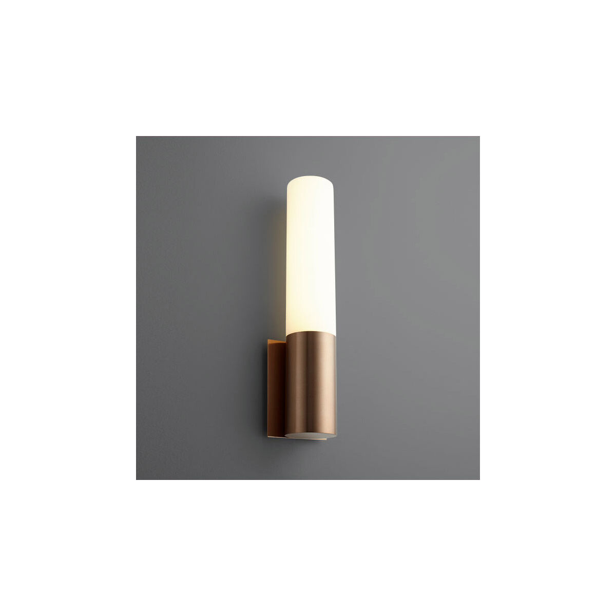 Magnum 1 Light 5 inch Satin Copper Sconce Wall Light