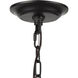 Pascal 4 Light 21 inch Brown Chandelier Ceiling Light