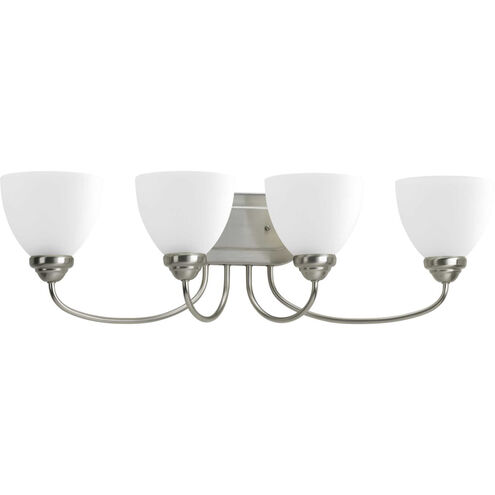 Armstrong 4 Light 29.88 inch Brushed Nickel Bath Vanity Wall Light