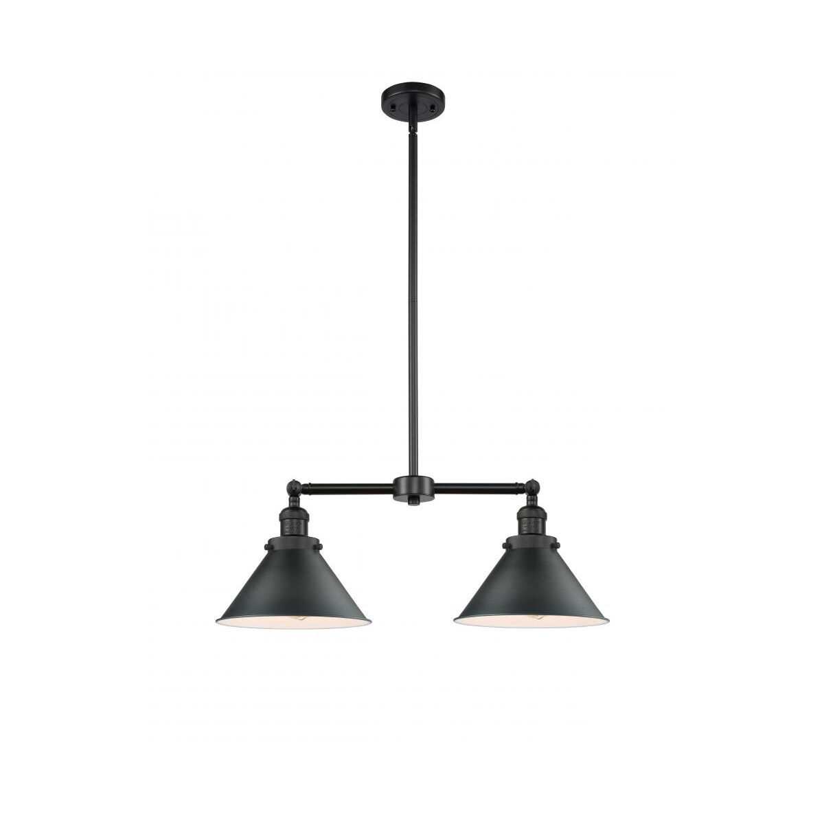 Franklin Restoration Briarcliff LED 21 inch Matte Black Chandelier Ceiling Light, Franklin Restoration