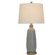 Daniel 30 inch 100.00 watt Spa Blue Table Lamp Portable Light