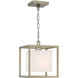 Chloie 1 Light 9 inch Sterling Gold Mini Pendant Ceiling Light