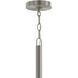 Mack 6 Light 34 inch Brushed Nickel Chandelier Ceiling Light