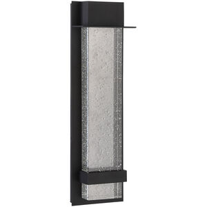 Alpine LED 22 inch Black Outdoor Wall Lamp, Large