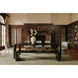 Post 96 X 39 inch Black Dining Table, Large