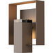 Shadow Box 1 Light 11.7 inch Coastal Bronze and Coastal Oil Rubbed Bronze Outdoor Sconce in Coastal Bronze/Coastal Oil Rubbed Bronze