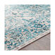 Himalayan 35 X 24 inch Pale Blue/Bright Blue/Lavender/Medium Gray/Black Rugs, Rectangle