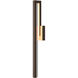 Edge LED 31.9 inch Coastal Bronze Outdoor Sconce, Large